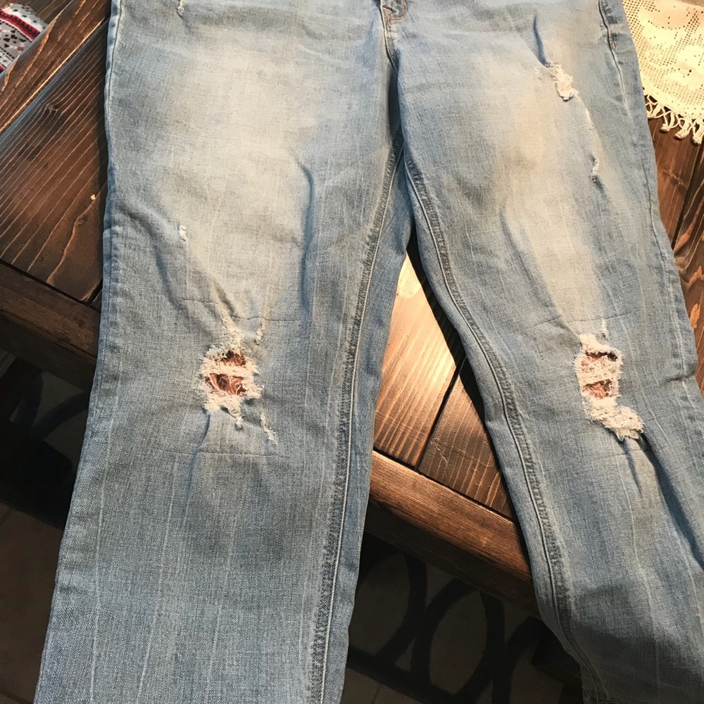 Old Navy Skinny Ripped Jeans